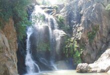Ein Ort in der Natur Sudusen Wasserfall