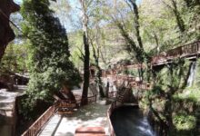 Aglayan Kaya Wasserfall und Natur - Berühmt für Forellen