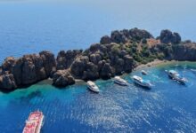Zu besuchende Insel in Marmaris Selimiye - Dişlice Adası Marmaris Mugla
